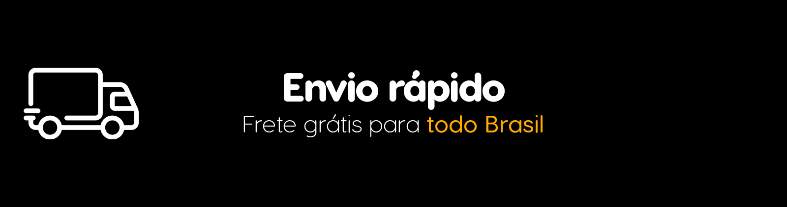 Envio rápido e frete grátis a todo Brasil!