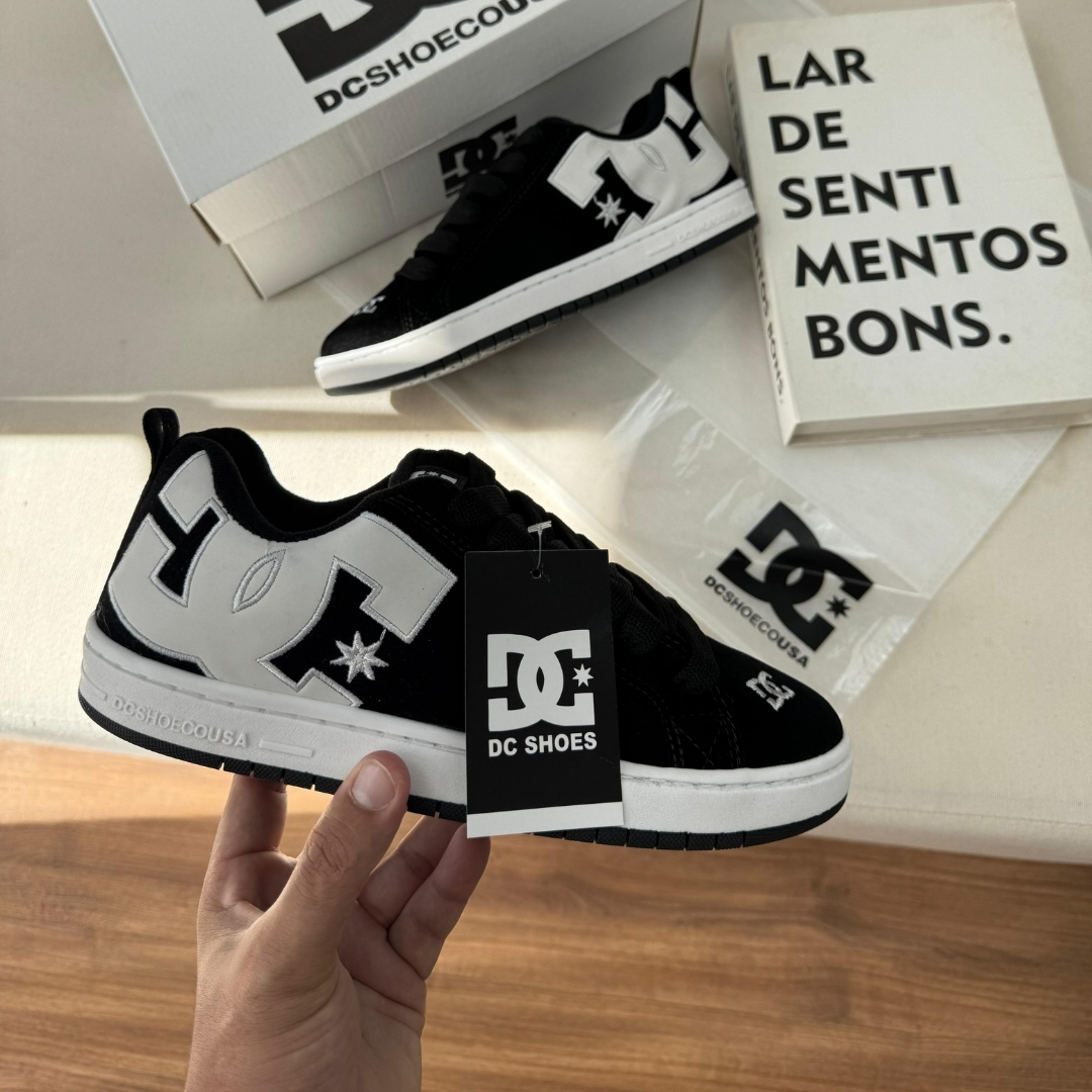 Produto: DC SHOES BLACK / WHITE